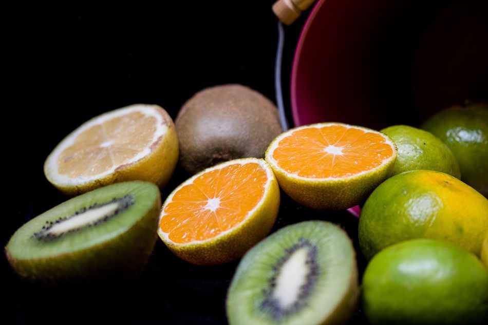 Fotografía de productos frescos frutas citricas en Barcelona por Elena Rubio para elenircimagen