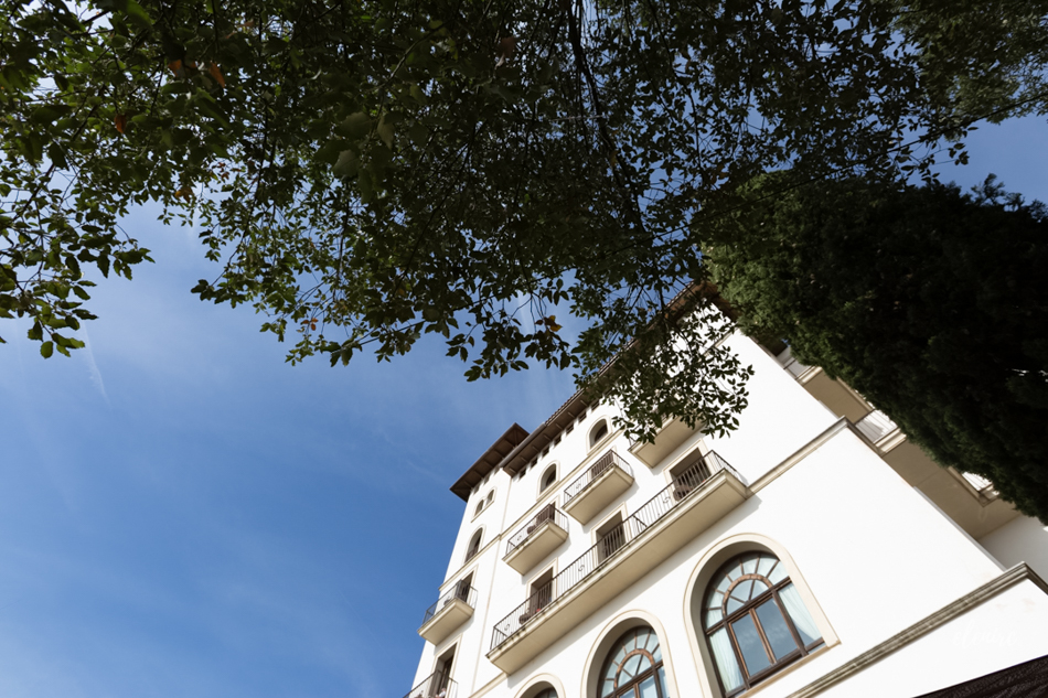 Fotografía de espacios Hotel 5 estrellas en Barcelona por Elena Rubio elenirc en Gran Hotel la Florida - Fachada contrapicado